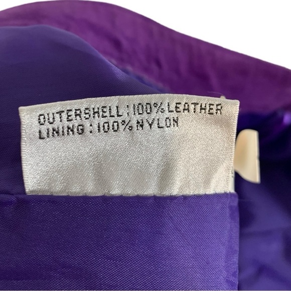 Vintage G III Suede Leather Skirt Size Medium - Picture 8 of 8